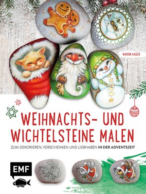 cover image of Weihnachts- und Wichtelsteine malen